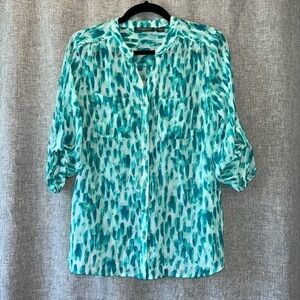 *WOMEN'S Covington Semi Sheer Top Small